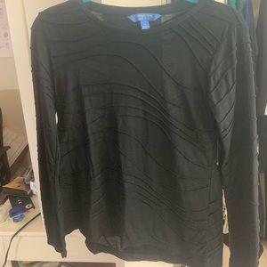 Simply Vera Black Shirt Never Worn!